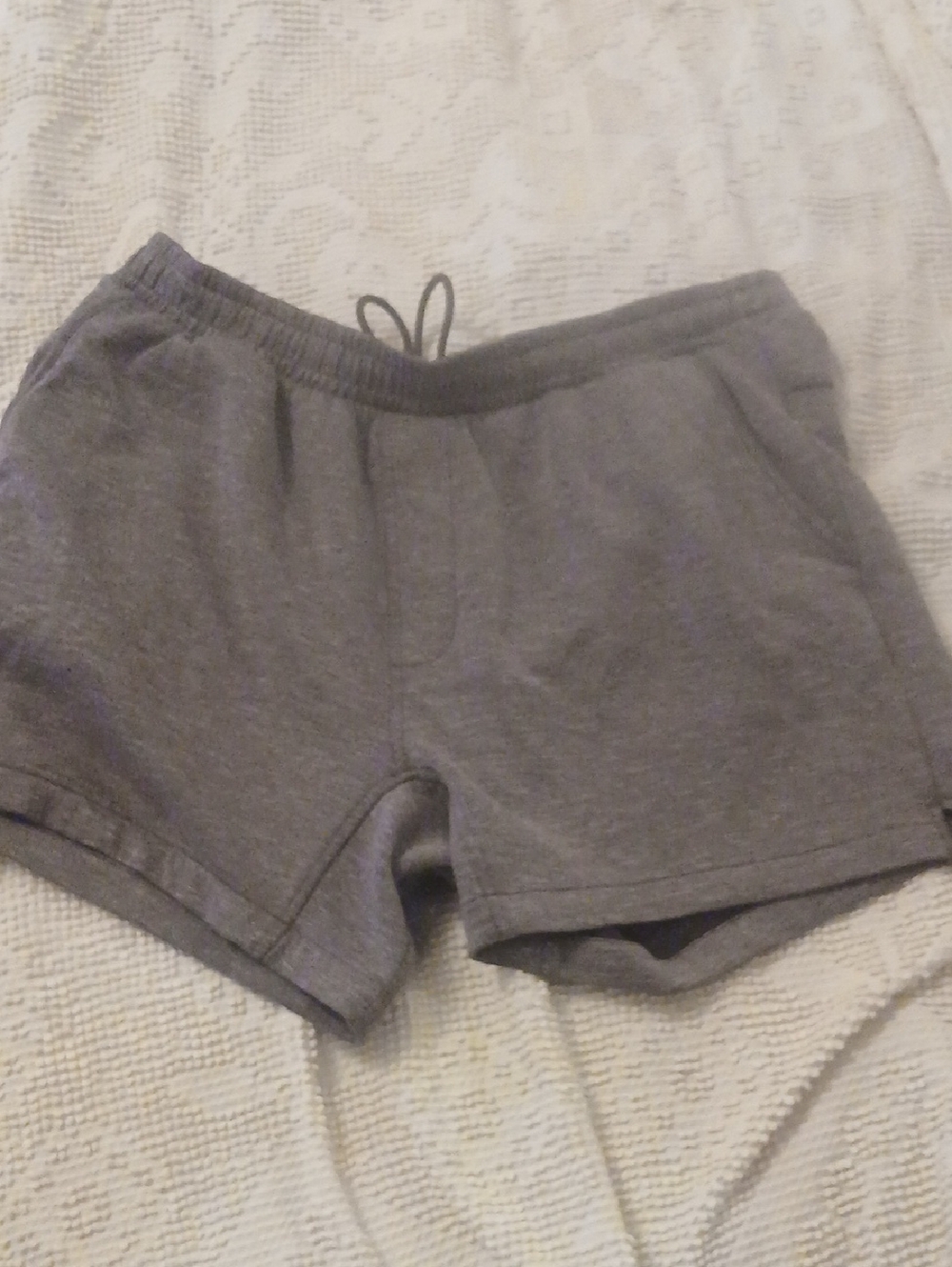 Mens Large American Eagle Outfitters Gray Athletic Shorts